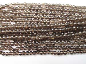 Smoky Quartz Round Beads